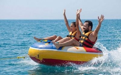 Inflatable bumper ride water sport in Goa